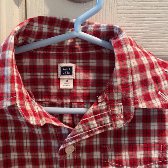 Janie and Jack button down dressy shirt for boys - Picture 2 of 2